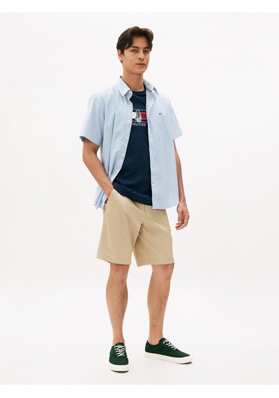 Tommy Hilfiger Erkek T Shirt Mw0mw38628 Daf Lacivert Lacivert