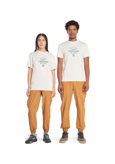 Timberland Front Graphic Erkek Tişört Tb0a5uf7cm91 Beyaz