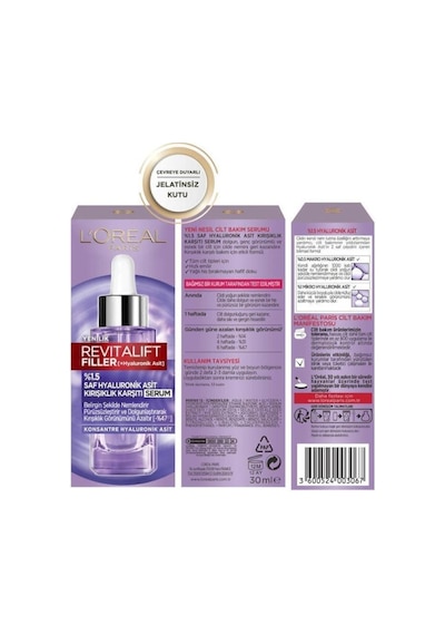 L'Oréal Paris Revitalift Filler %1.5 Hyaluronik Asit   Serum & Hydra Nem İle Dolgunlaştıran Serum pkthylrnsrm-9360