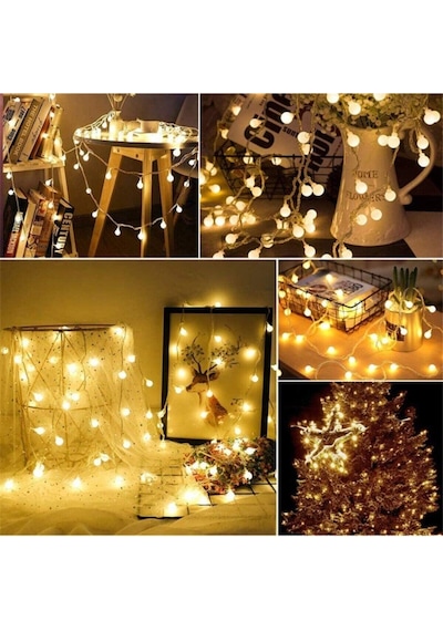 Mini Top Led, 3 Metre 20 Led Pilli Gün Işığı