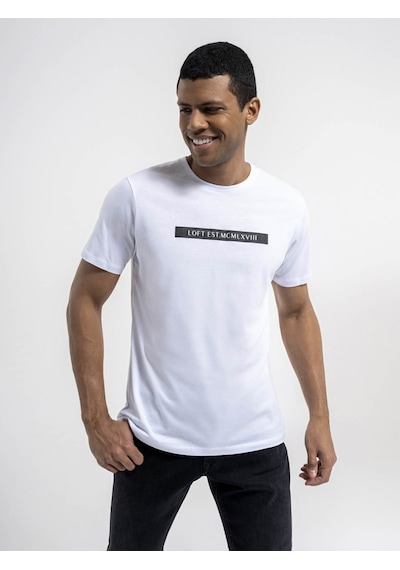 Loft Erkek T-shirt Beyaz Lf2035825 24yp69000141 P69100 Beyaz