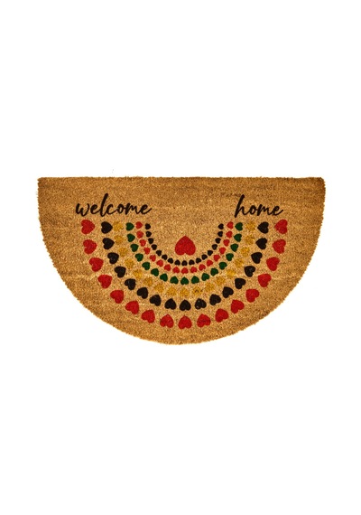 Chilaii Home Sollen Koko Kapı Önü Paspası - Renkli - 45x75 Cm Çok Renkli