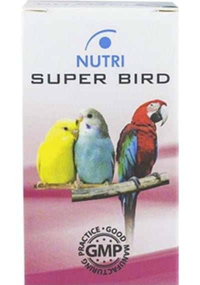 Papağan Multivitamin - Mineral - Nutri Süper Bird - Ybve-768708 50 ML