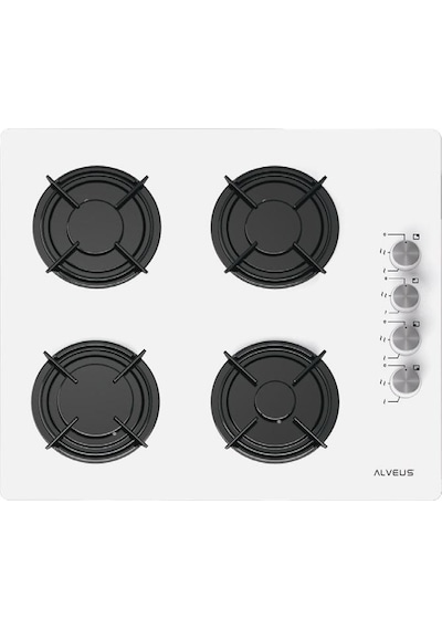 Alveus GLS 640 Ankastre Ocak Beyaz