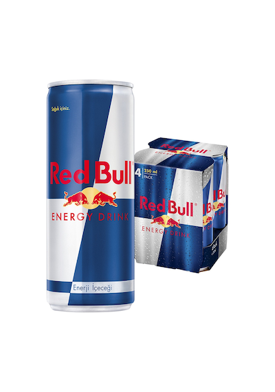 Red Bull Enerji İçeceği 4 x 250 ML