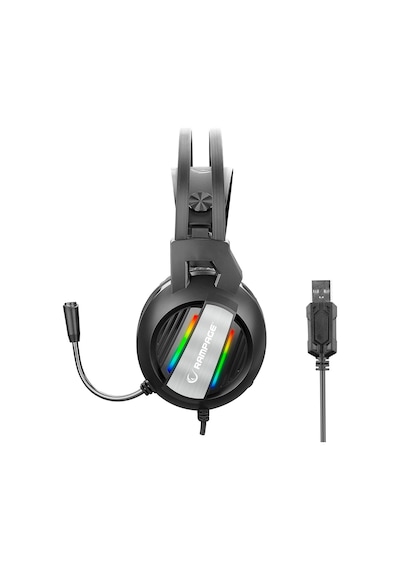 Rampage RM-K71 Line Rainbow Aydınlatmalı Oyuncu Kulaklığı