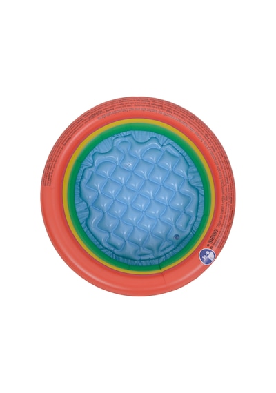 3-halkalı Şişme Tabanlı Renkli Şişme Çocuk Havuzu 61 Cm X 22 Cm 51502 Çok Renkli