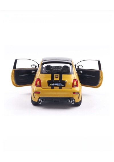 Solido 1:18 Ölçek 2024 Fiat F595 Abarth Sarı Renk Model Araba