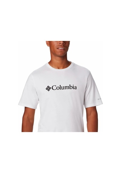 Columbia Columbıa Csc Basıc Logo Erkek T-shırt 1680053-100 Beyaz