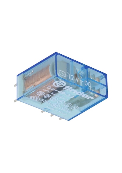 Endüstriyel Röle 2 Kontak 12 V Dc Bobinli Finder 40.52