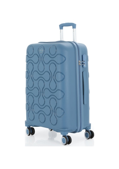 Mçs Polipropilen 3lü Valiz Seti Orta & Kabin & Makyaj V376 S23sy1000052-set 10227 Sky Blue