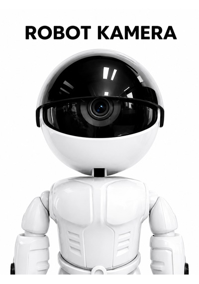 Akıllı Robot Kamera Hd Video Kayıt Hareket Algılama Gece Görüşlü Wifi Destekli Ev Ve Ofis Güvenlik Kamerası