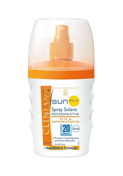 Clinians Suisse Sun H.C.T. Solare Güneş Sütü Spreyi Spf 20 150 ML
