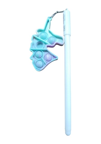 Unicus Pop-it Jel Tükenmez Kalem Gp-133-beyaz Çok Renkli