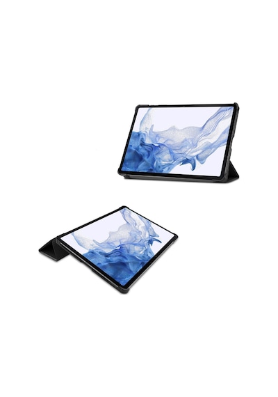 Samsung Galaxy Tab S10 Plus Sm-x820/s9 Fe Plus 12.4 Inç Standlı Smart Case Kılıf Ekran Koruyucu