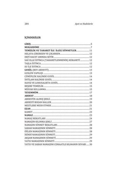 Ayet ve Hadislerle Peygamber Efendimizin (s.a.v.) Sünnetleri - Selahattin Doğan - Mercan Kitap