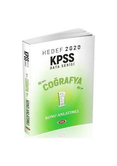 Data Kpss Coğrafya Konu Anlatımlı Hedef 2020