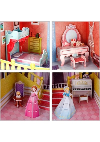 Mey İthalat Peri Masalı Şatosu 3d Puzzle