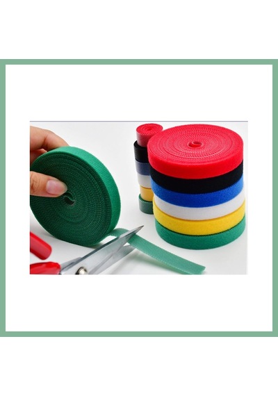 Bşkvirgo Cırt Cırt Sabitleyici Kablo Düzenleyici 5 Metre X 1cm Bsk2026 Standart