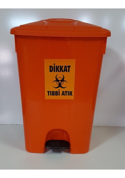 Atık Kovası 85 Lt Pedallı Tekerlekli