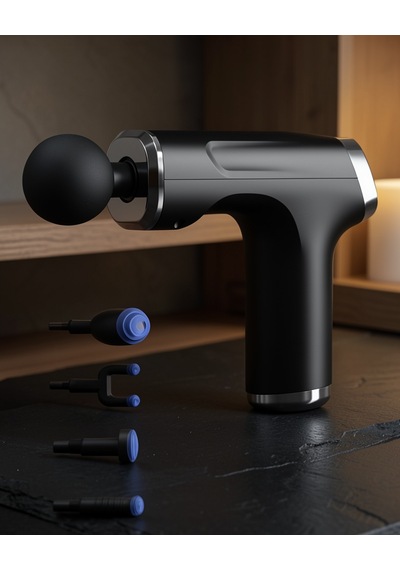 Masaj Tabancası Başlıklı Mini Fascial Gun Uuczkh800masaj