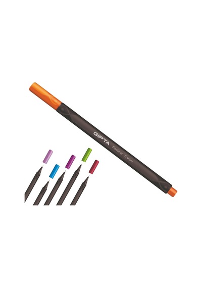 141280 Fineliner Kalem 0,4 Mm Portakal K600012