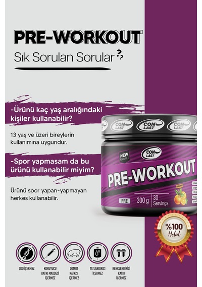 Bcaa 300 Gr /pre-workout 300 Gr Yeşil Elma
