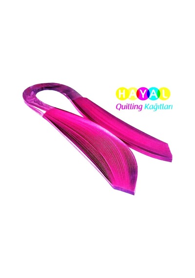 Quillingseti 1cm Nar Çiçeği Renk Quilling Kağıdı - 50'li