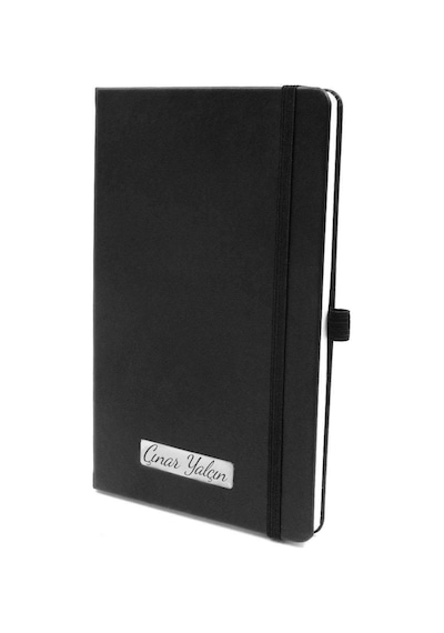 Kişiye Özel Dokunmatik Siyah USB Çakmak & Roller Kalem & Siyah Defter & Siyah Kupa Premium Hediye Seti