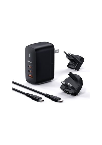 Mcdodo Ch-8442 70w Gan3.0 Dual Typec Usb Universal Seyahat Şarj Cihazı