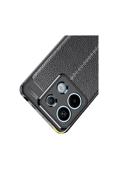 Ardemix Redmi Note 13 5g Kılıf Niss Silikon Kapak - Siyah Siyah