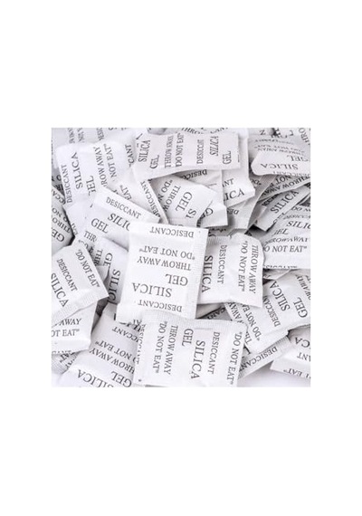 Dünya Magnet 50 Adet - Silikajel, 1 Gram, Nem Alıcı Rutubet Giderici Küf Önleyici Silika Jel
