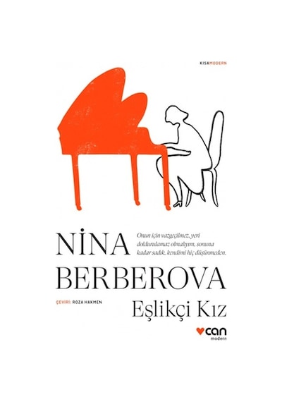 Eşlikçi Kız-Kısa Modern - Nina Berberova - Can Yayınları