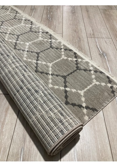Dinarsu Nero Soft Iplik+etnik Desen+160x230+12 Mm+çok Yu