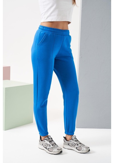 Relax Mode Kadın 3 İplik Eşofman Altı - 40070 Mavi