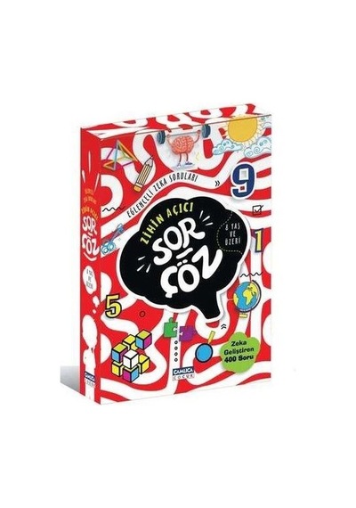 Zihin Açıcı Sor Çöz Seti - 4 Kitap Takım- Çamlıca Çocuk Yayınları
