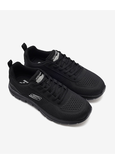 Skechers Track-leshur Erkek Siyah Spor Ayakkabı 232758tk Bbk Siyah