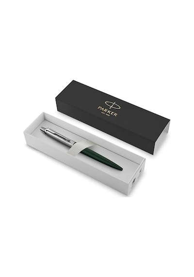 Jotter Xl Tükenmez Kalem Greenwich Mat Yeşil Orta Uç Mavi Mürekkep Hediye Kutusu -