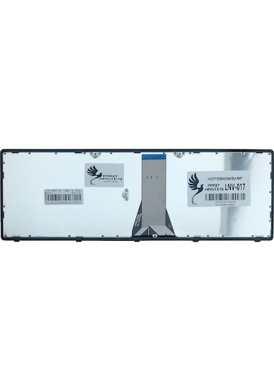 Lenovo Uyumlu PK130T22A25, PK130YB3A00 Klavye (Siyah)