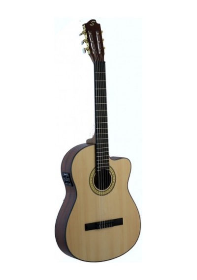 Sevinia Sc03Tceq İnce Kasa Elektro Klasik Gitar Taşıma Çantası