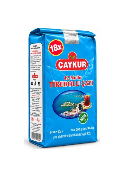 42 Nolu Tirebolu Dökme Çay 200 Gr. Onsekizli Paket