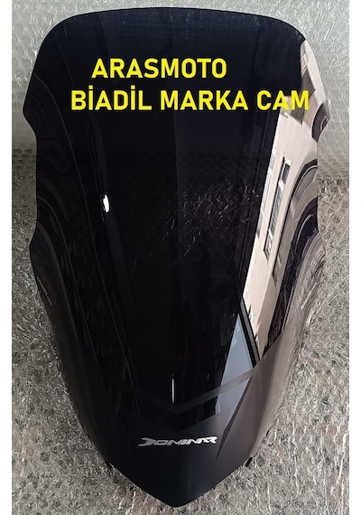 Bajaj Dominar 250 -400 Füme Ön Cam Siperlik ,biadil Marka Tur Camı 42 Cm 2017-2024 Arasmoto