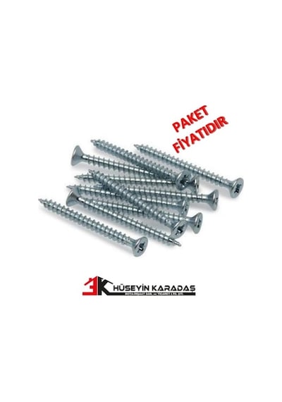 MERİDYEN YILDIZ BAŞLI SUNTA VİDASI 4,0 X 25 MM ( 500 ADET )