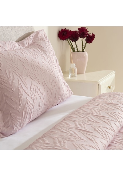 Karaca Home Hollie Çift Kişilik Yatak Örtüsü Pudra Pudra