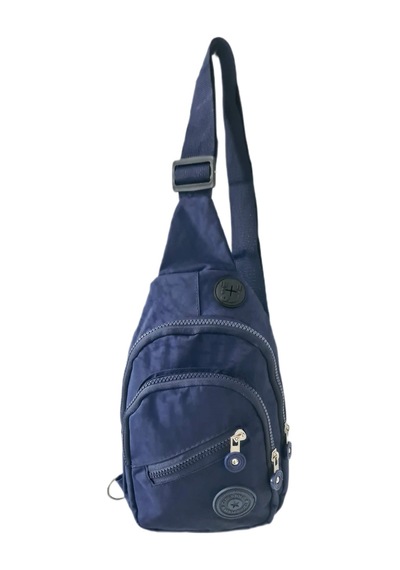 Anılbags Anıl Bags Laci Krinkıl Su Geçirmez Çanta, Çapraz Askılı Omuz Ve Lacivert
