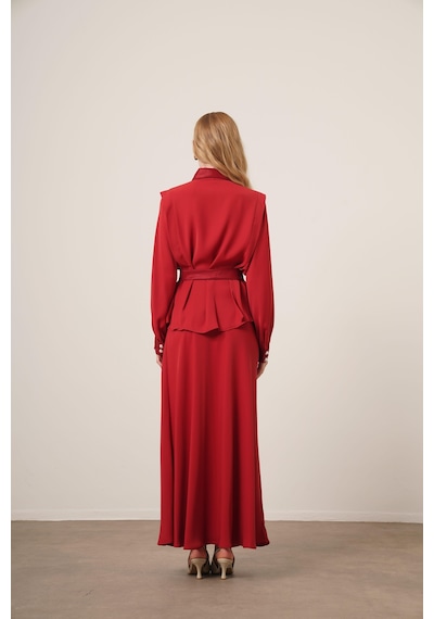Ftz Women Kadın Piar Etekli Takım Bordo 31148 Bordo Ftz Women Kadın Piar Etekli Takım Bordo 31148 Bordo