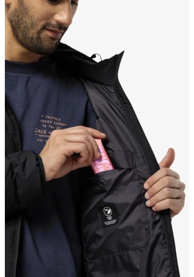 Jack Wolfskin Colonıus Erkek Siyah Mont 1207431-6000 Siyah
