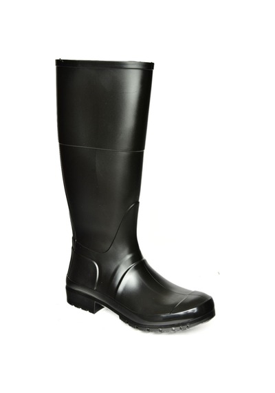 Fox Shoes T858704009 Siyah Yağmur Çizmesi Siyah-Suni Deri
