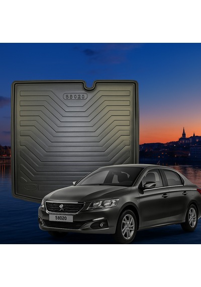 Citroën C-elysée 2013+ Uyumlu 3d Bagaj Havuzu Premium