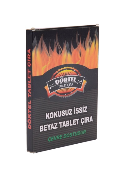 Dörtel Beyaz Tablet Çıra 125g - 8 Adet Tarı